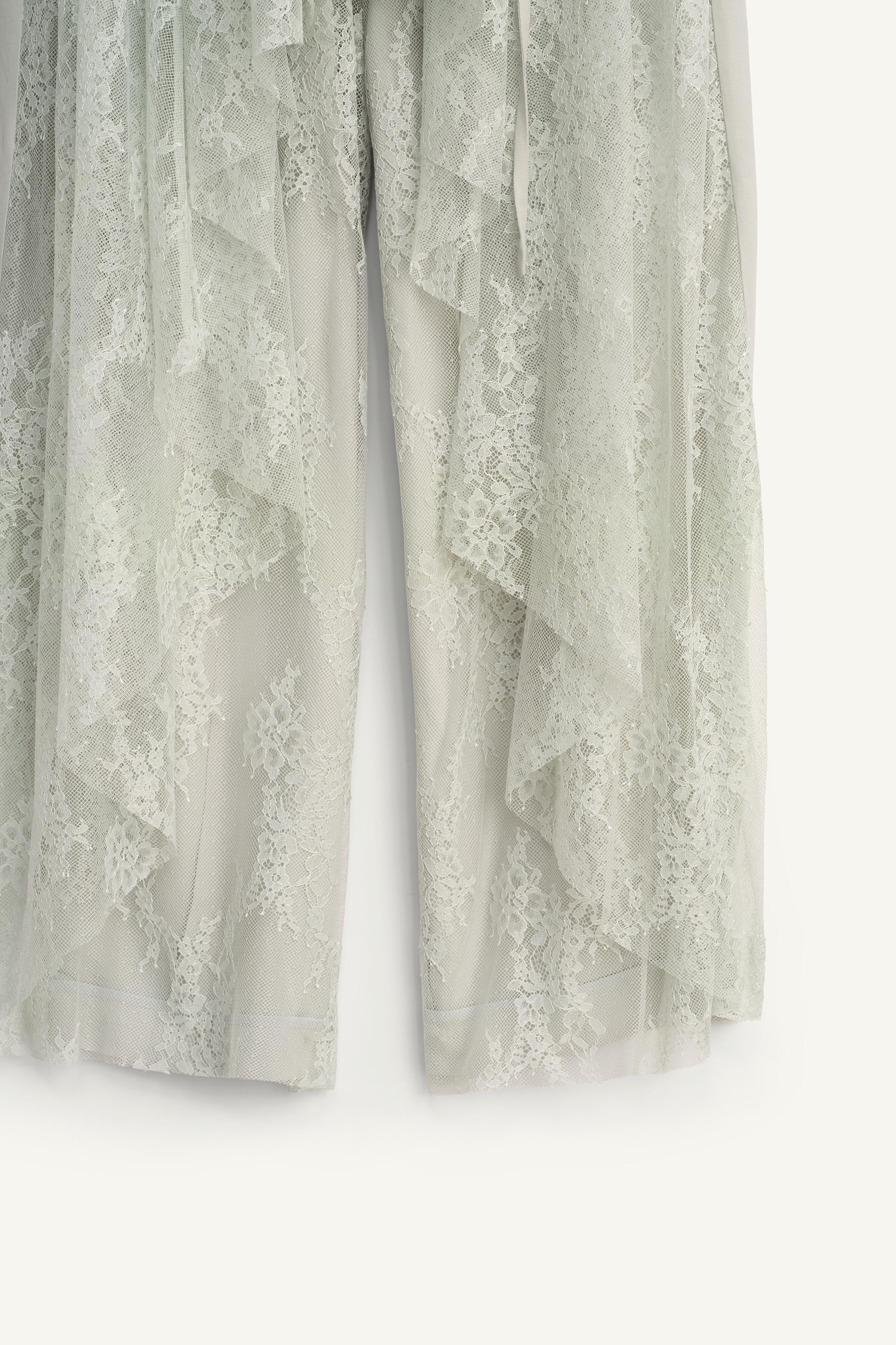 LIMITED EDITION COMBINED LACE PANTS