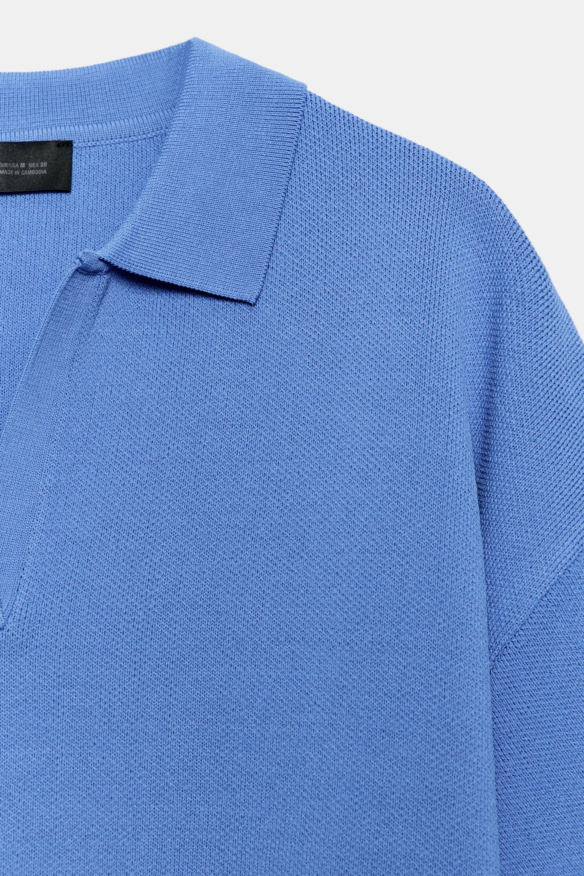SHORT SLEEVE KNIT POLO SHIRT