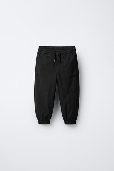 PANTALÓN JOGGER TÉCNICO - Negro de Zara