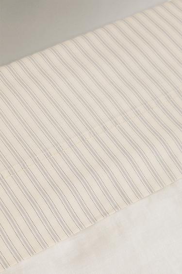 CHILDREN'S STRIPED FLAT SHEET - Light blue by Zara - Image 2