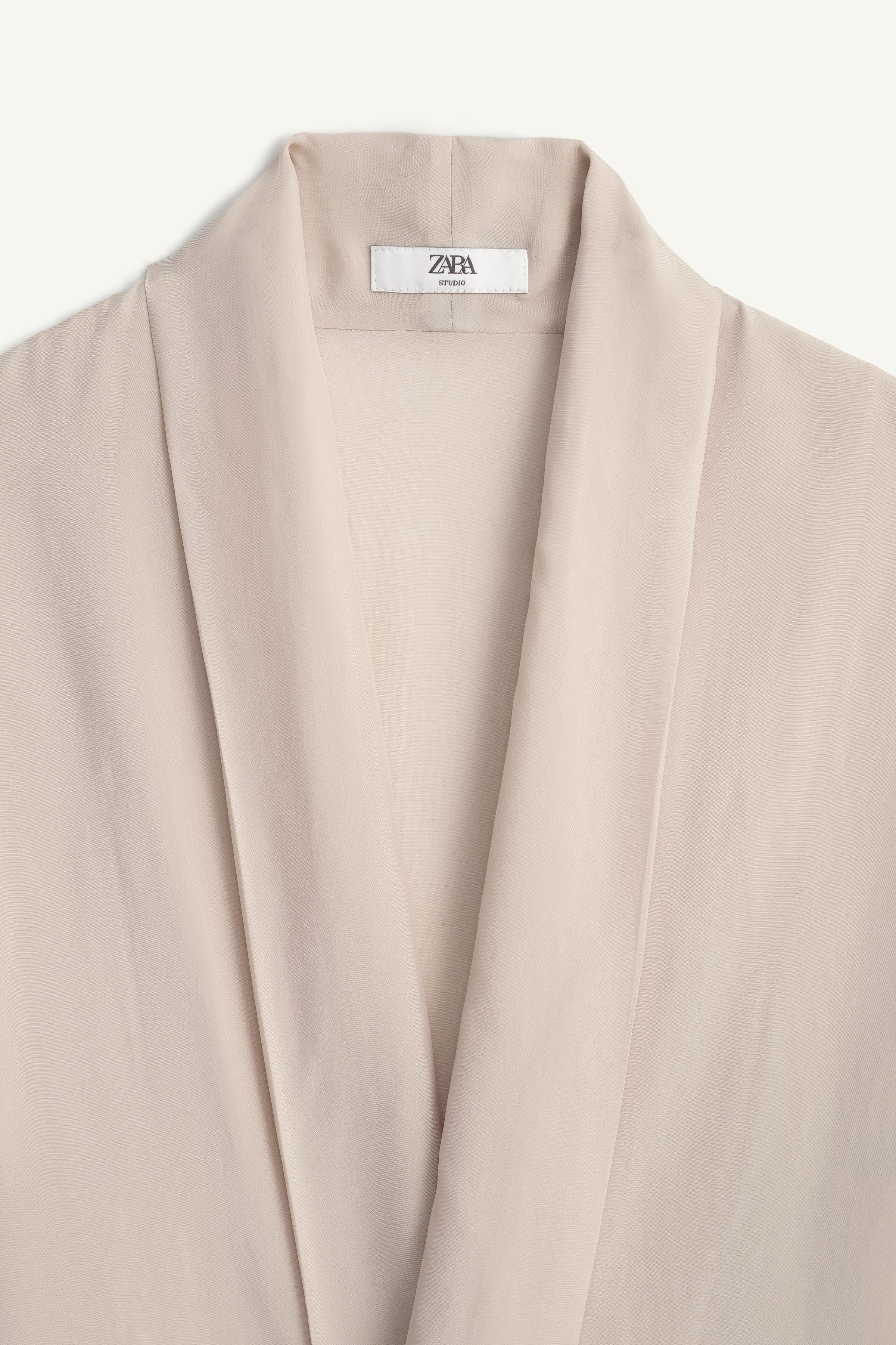CHEMISE KIMONO 100 % CUPRO