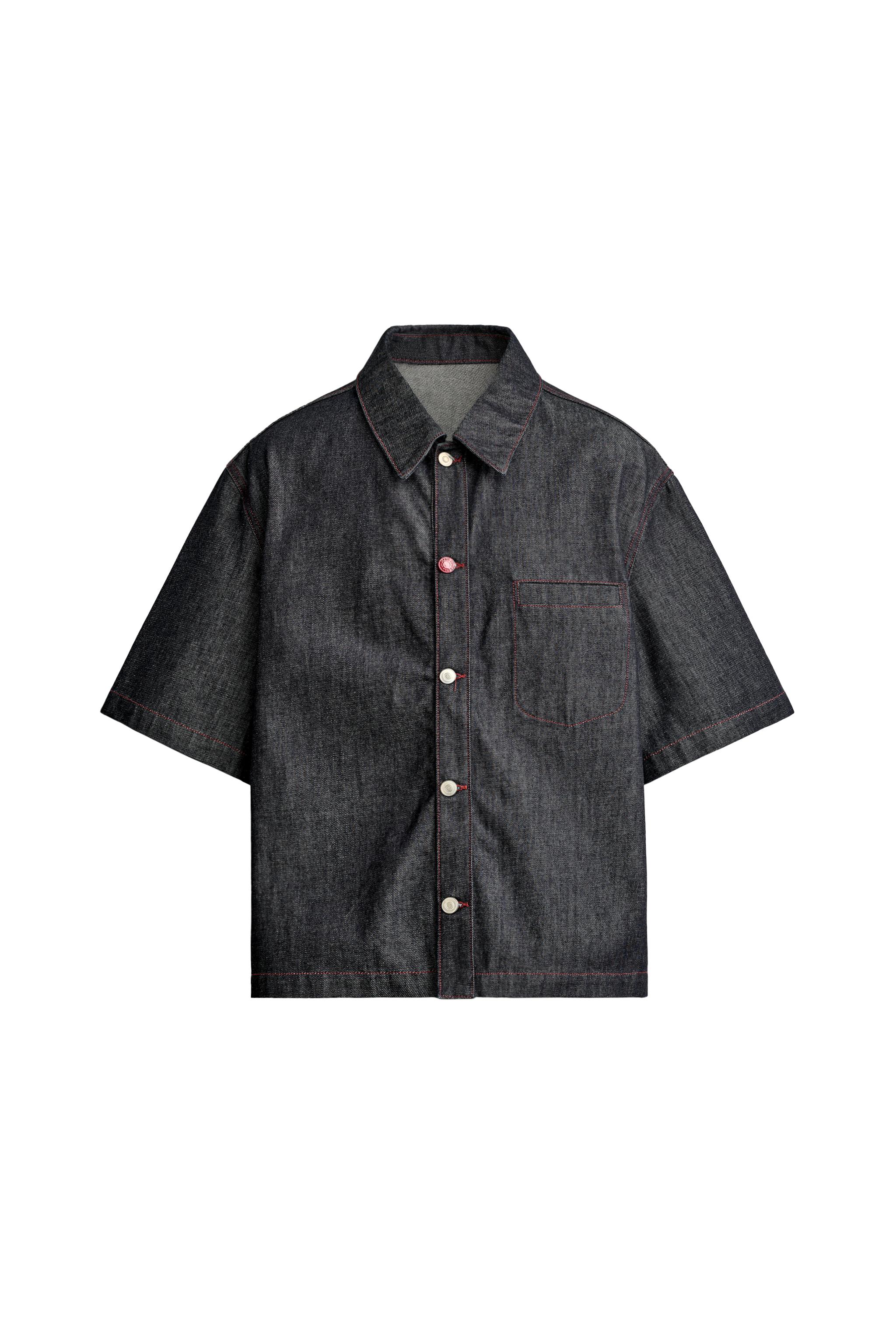 SOBRECAMISA DENIM BOTONES CONTRASTE