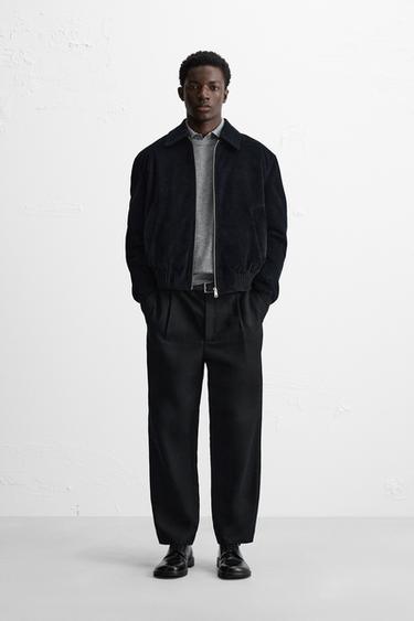 CORDUROY JACKET - Indigo by Zara - Image 0