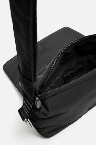 SAC BANDOULIÈRE NYLON RABAT - Noir de Zara - Image 3