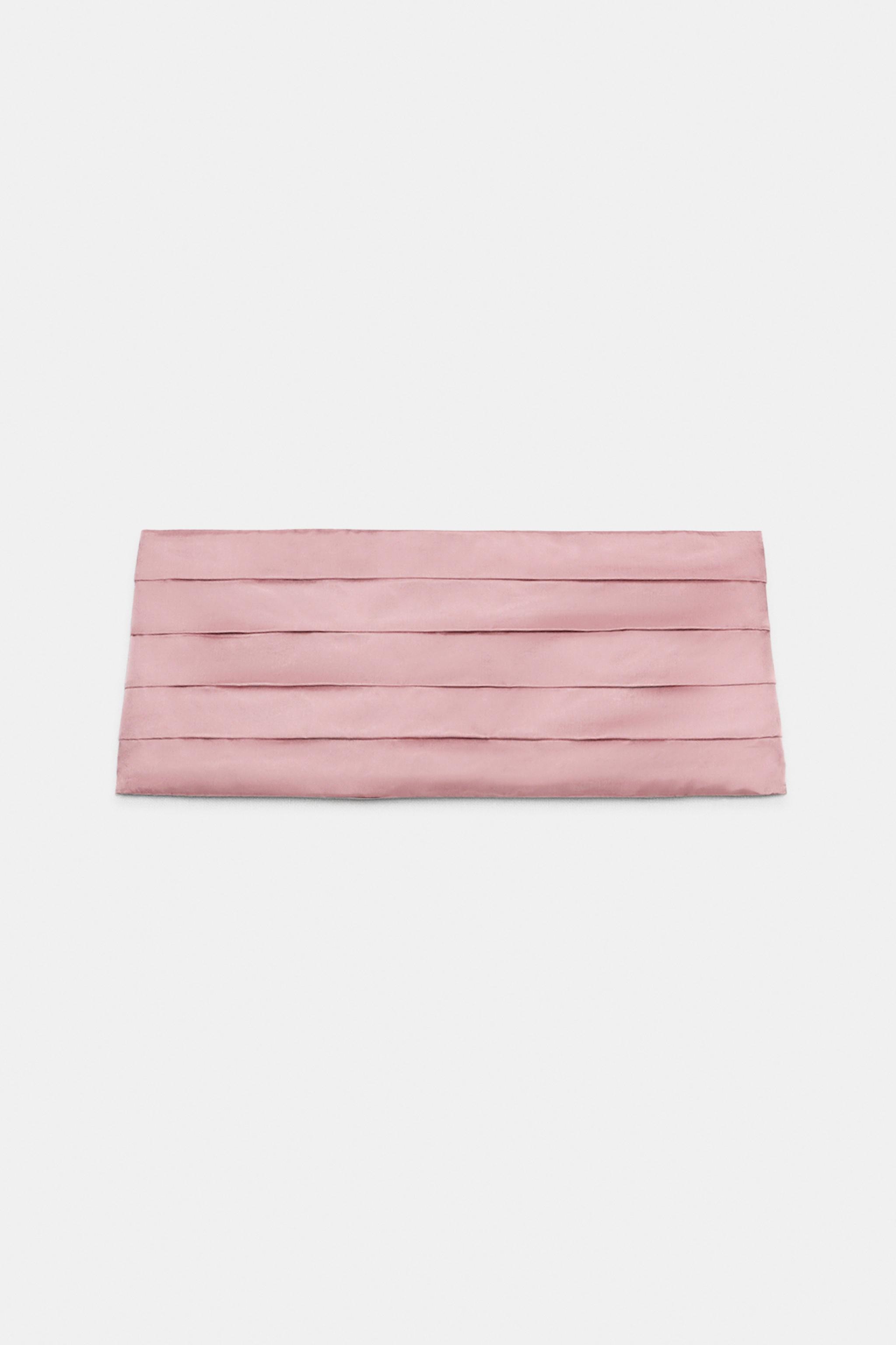 PLEATED SASH BELT