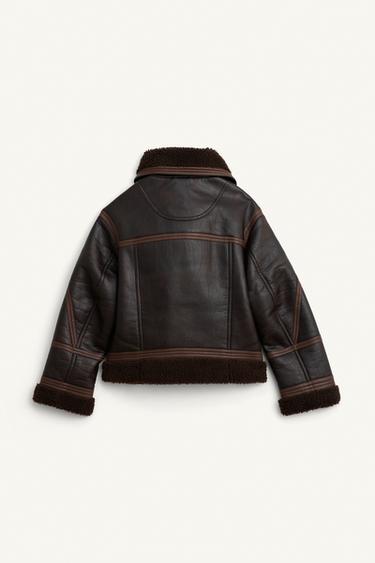 DOUBLE-FACED JACKET LIMITED EDITION - Chocolate by Zara