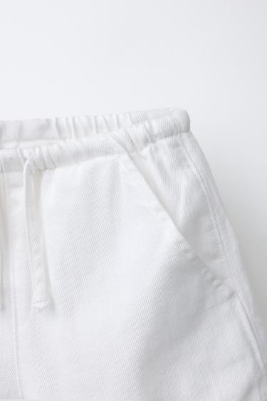 SHORT EN JEAN - Blanc de Zara - Image 2