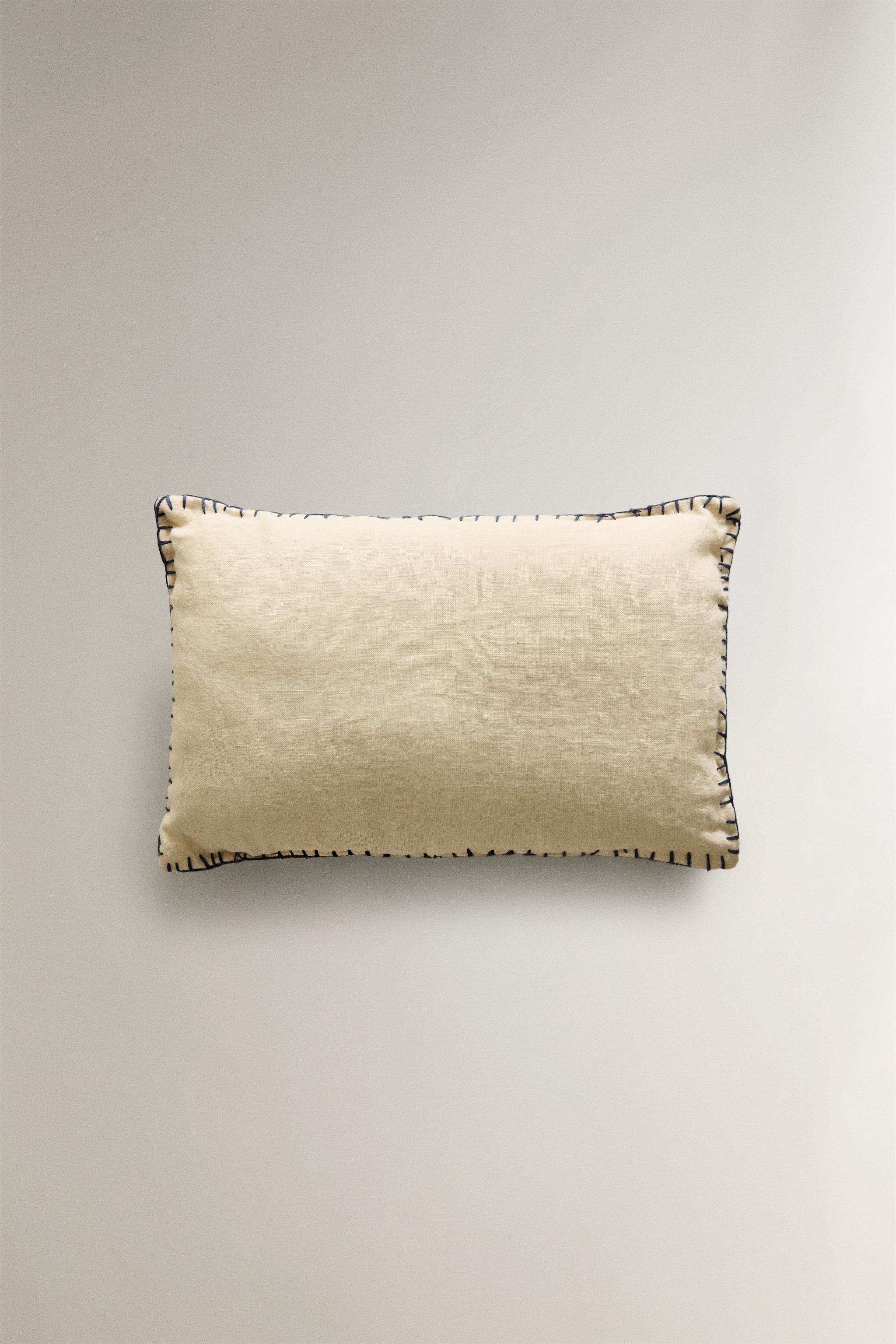BABY LINEN RABBIT CUSHION