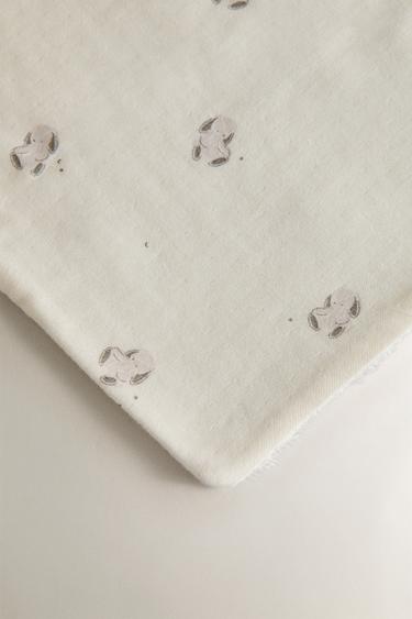 SERVIETTE DE BAIN BÉBÉ LAPINS - Crème de Zara - Image 2