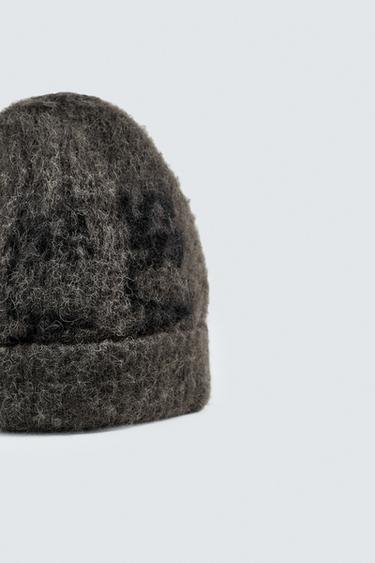 BONNET BEANIE LOGO X SR_A - Marron / Taupe de Zara - Image 5