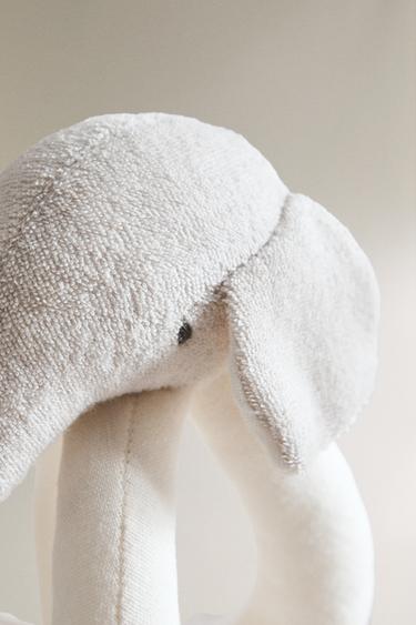 PELUCHE ENFANT HOCHET ÉLÉPHANT - Gris / Beige de Zara - Image 2