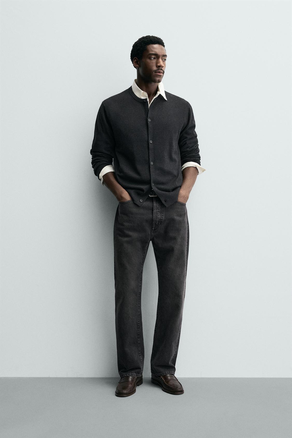 КАРДИГАН ИЗ СМЕСИ ШЕРСТИ ZARA