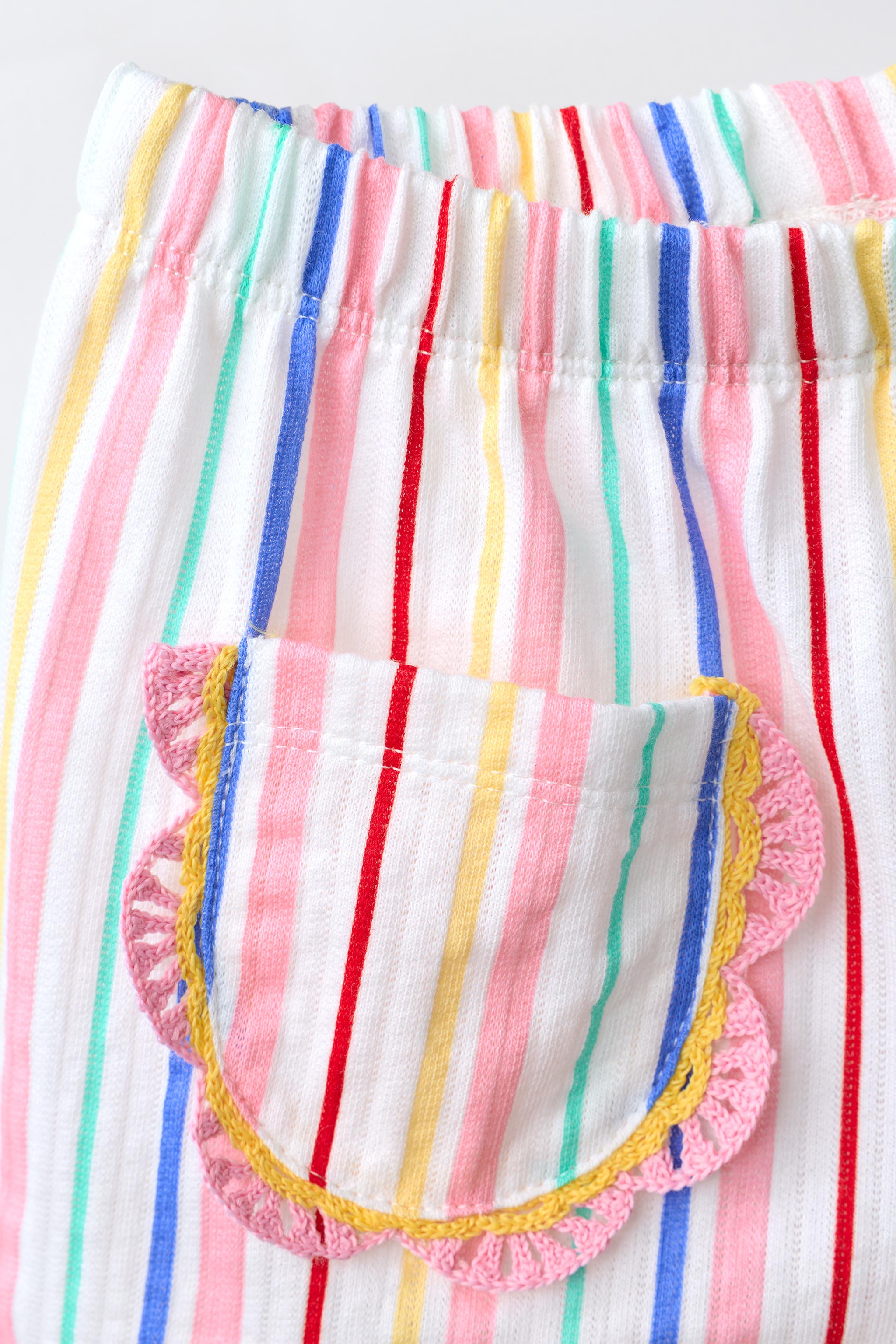CROCHET POCKET SHORTS