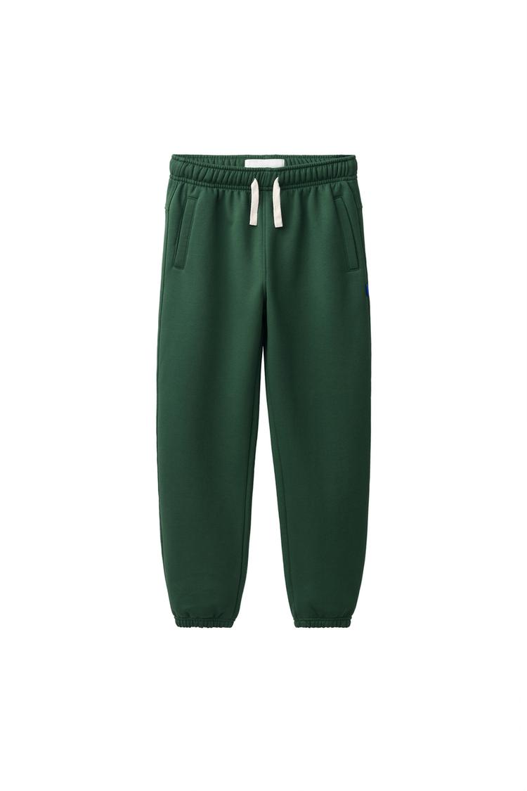 PANTALÓN JOGGER FELPA LISO ETIQUETA