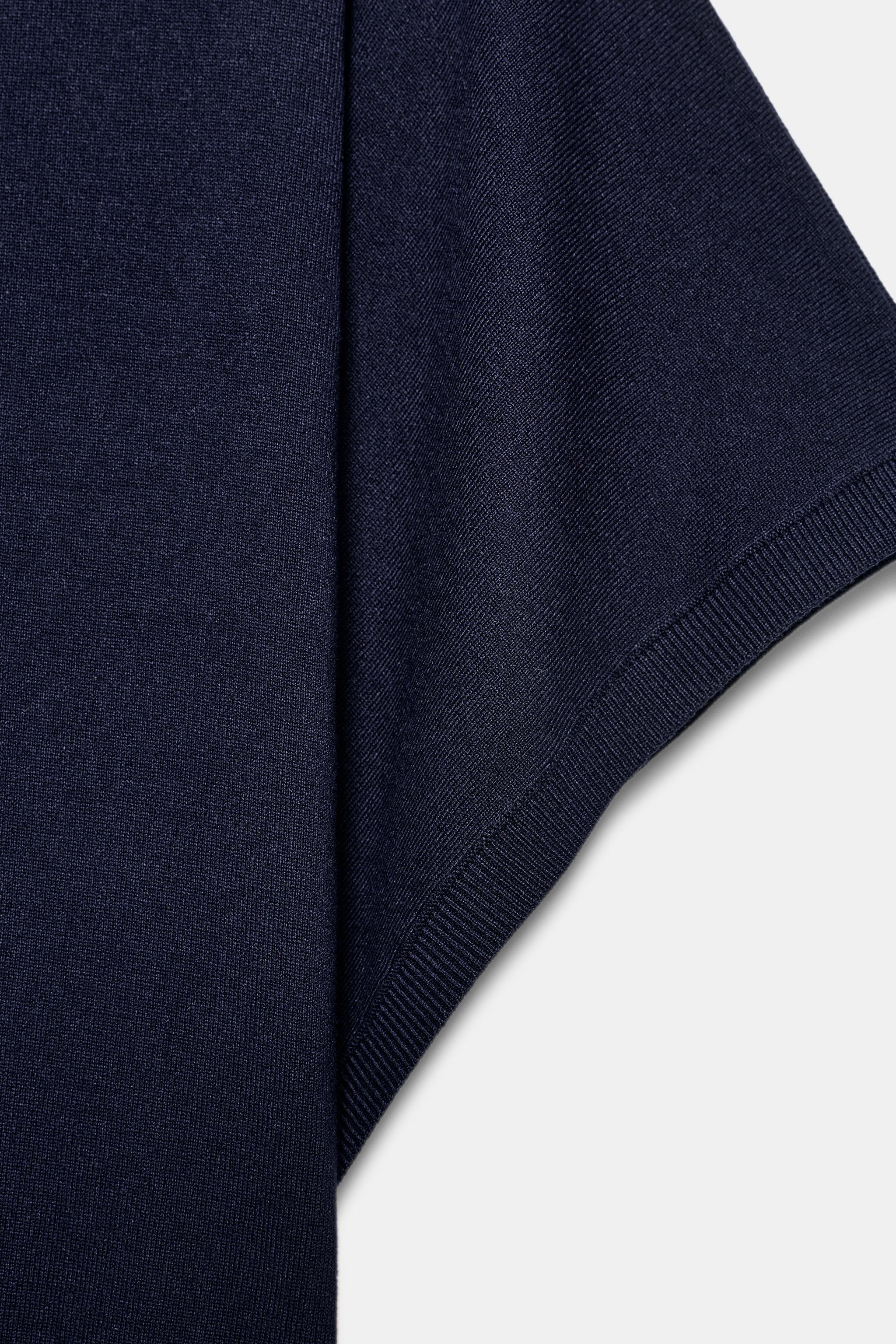 Женские свитеры Zara WIDE SLEEVE KNIT TOP — фото 5