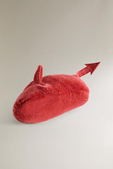 CHAUSSON DIABLE VELOURS - Rouge de Zara - Image 3