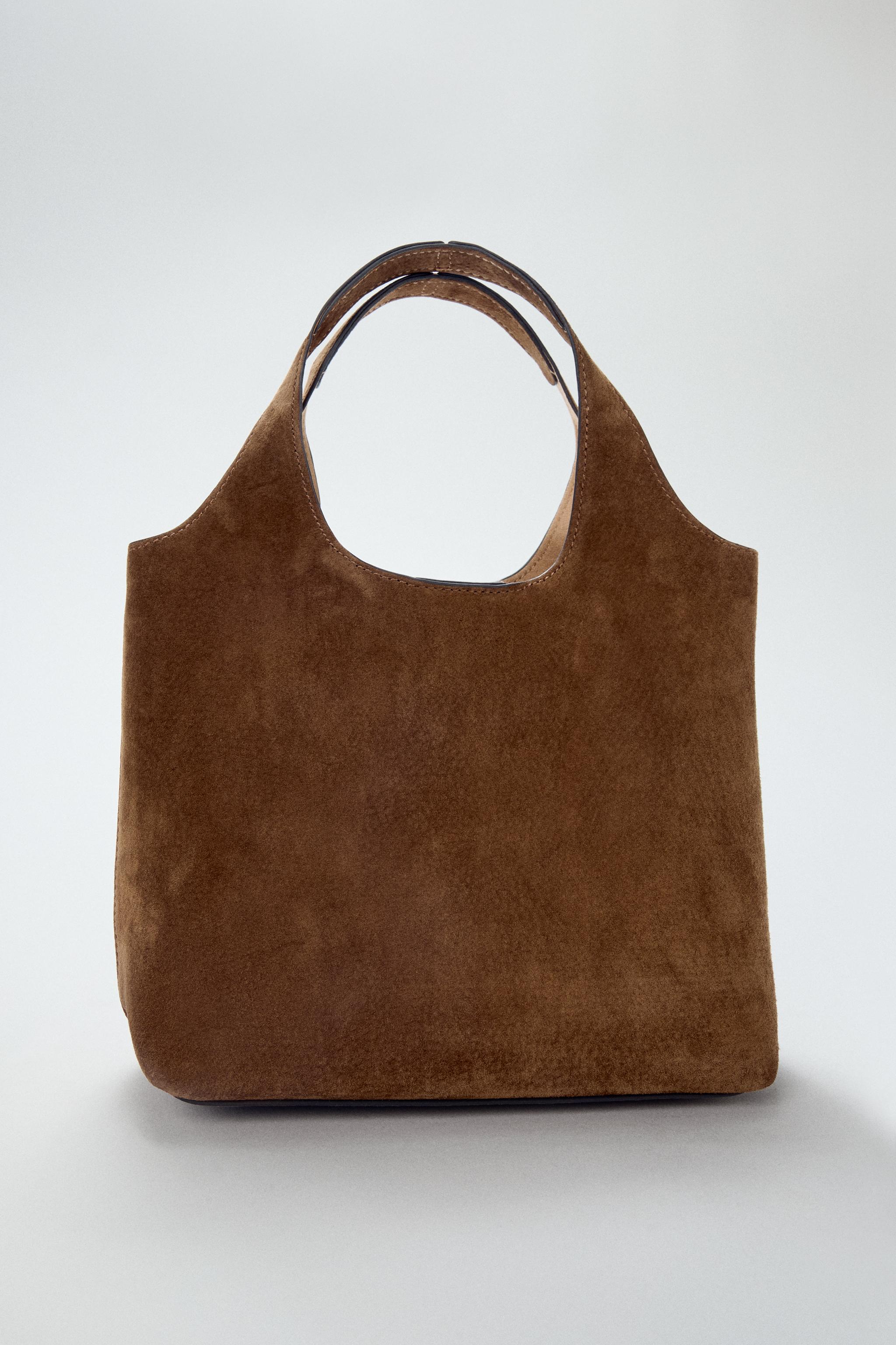 新品未使用ZARAダークブラウン 編み込みトートバッグ 新品未使用ZARAダークブラウン 編み込みトートバッグ