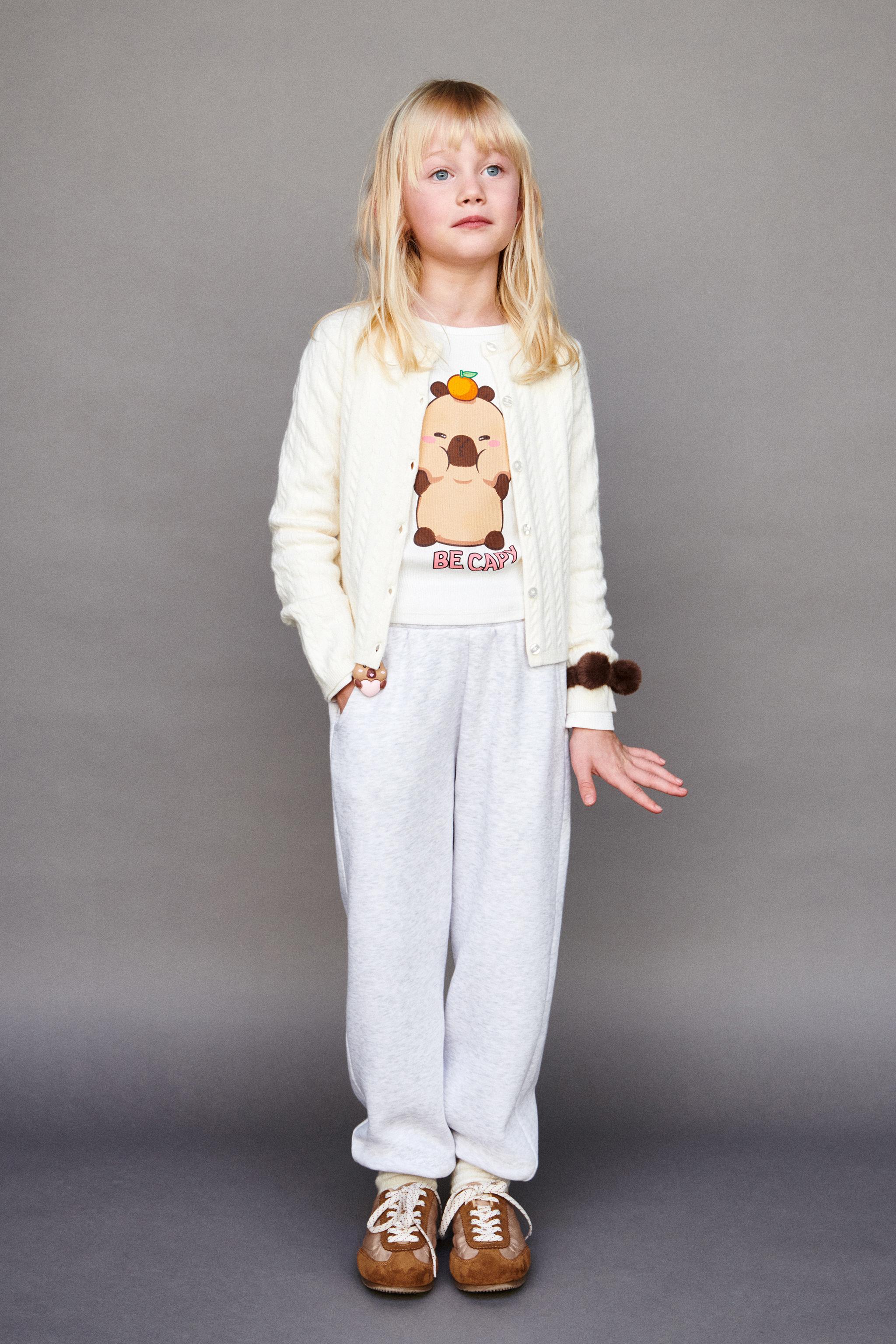 CAPYBARA CAPYFUN © RIBBED T-SHIRT