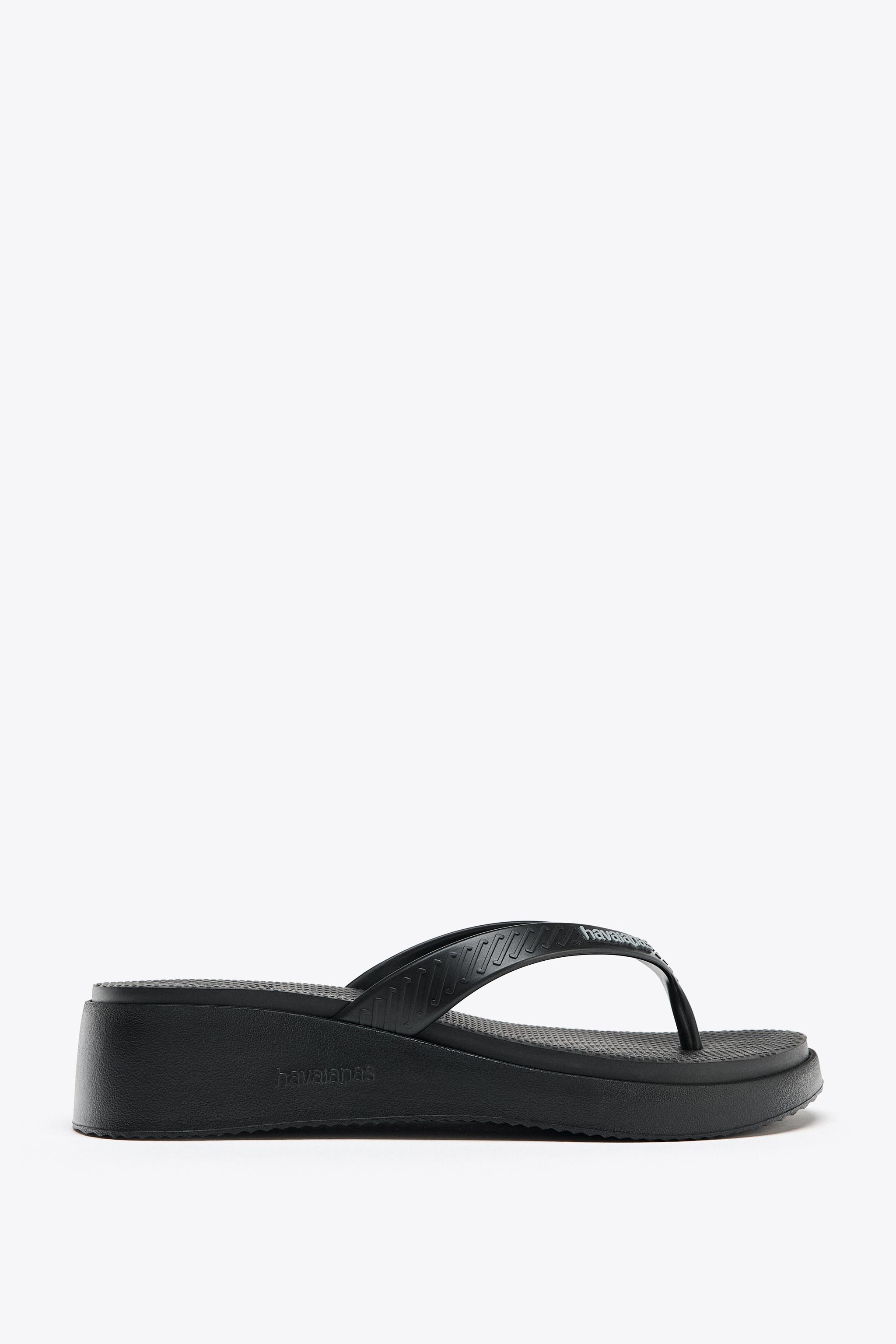 プラットフォームサンダル HAVAIANAS ® x ZARA - ブラック