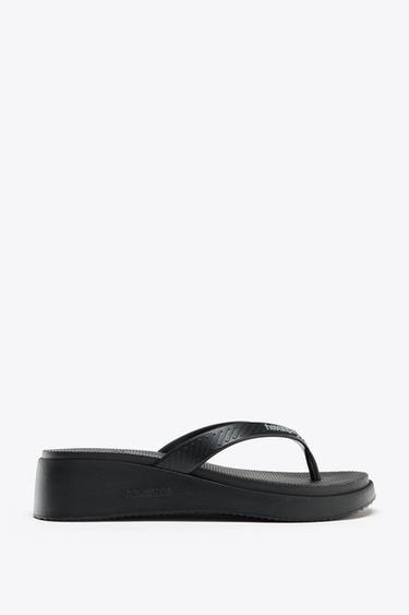 صندل بلاتفورم HAVAIANAS ® x ZARA - أسود الخاص بـ Zara - صورة 0