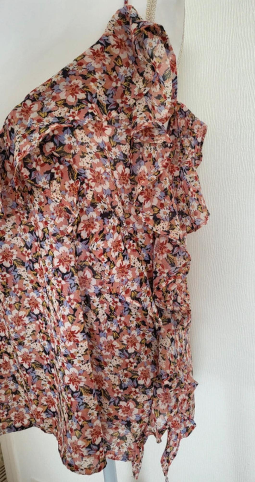CAMISOLE TOP WITH FLORAL PRINT - Image 5