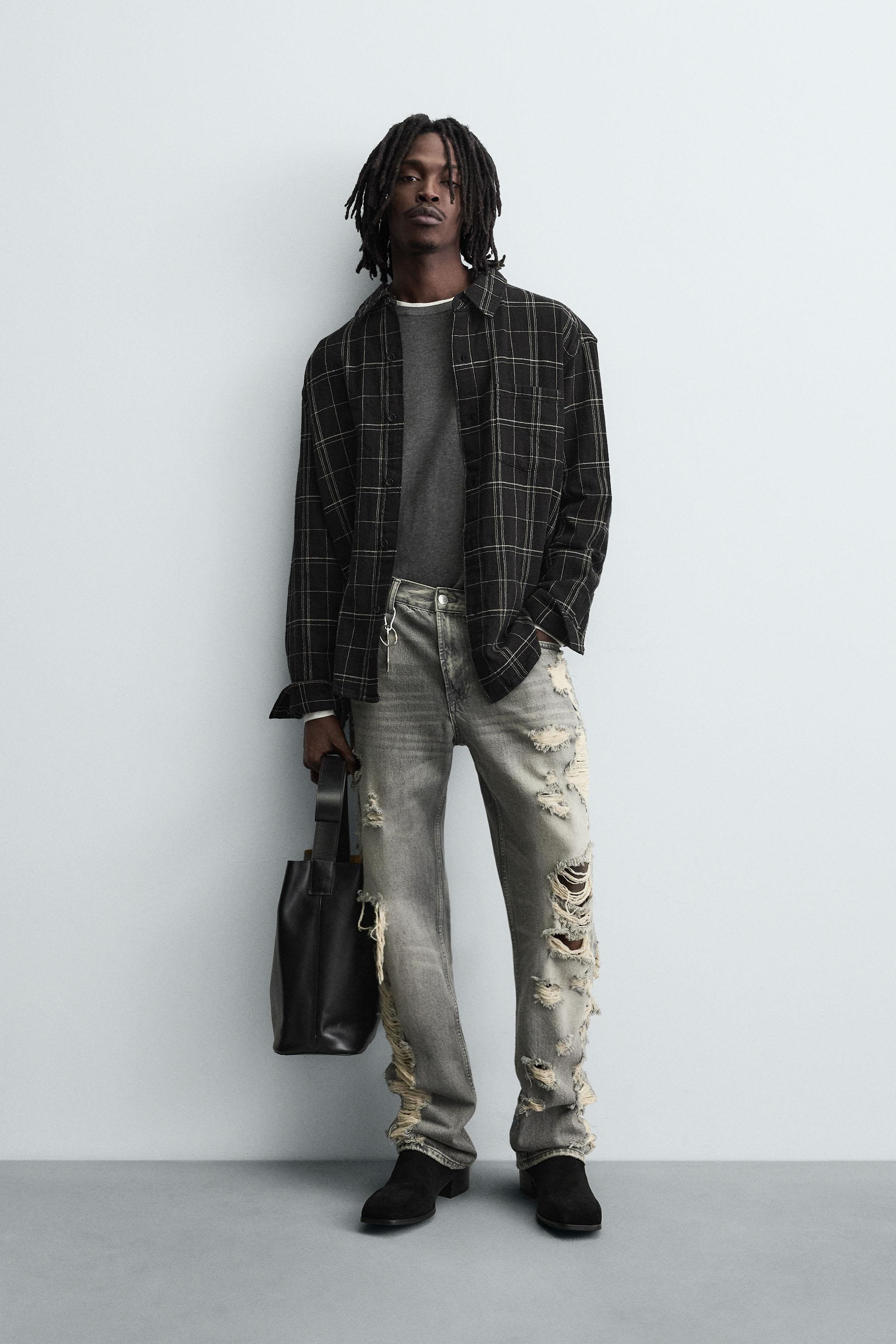 PLAID OVERSHIRT