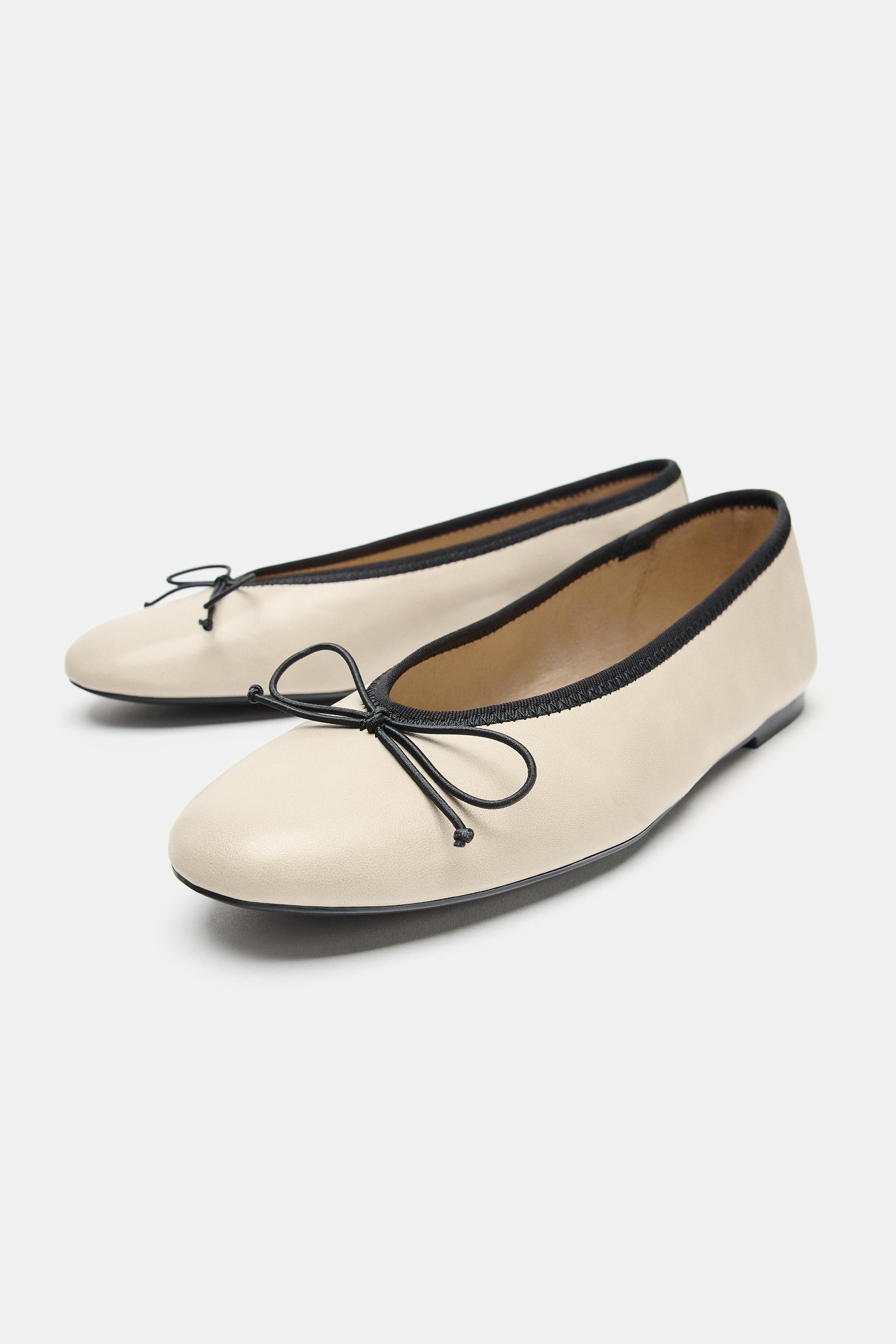 BOW FLAT BALLET FLATS