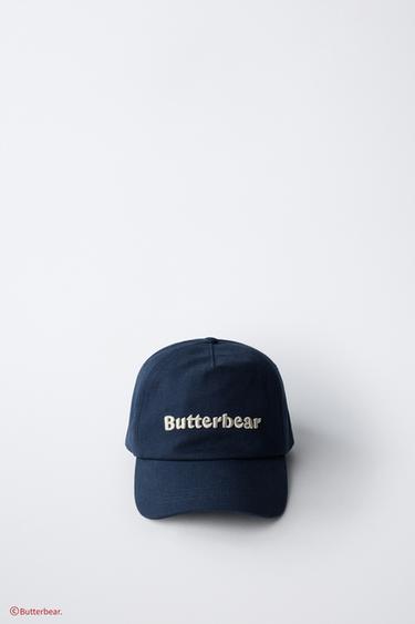 Zara BUTTERBEAR © 刺繡棒球帽 - 藍色