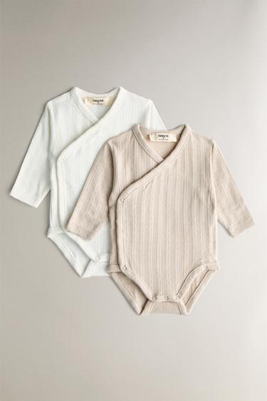 LOT BODIES ENFANT - Gris taupe de Zara - Image 0