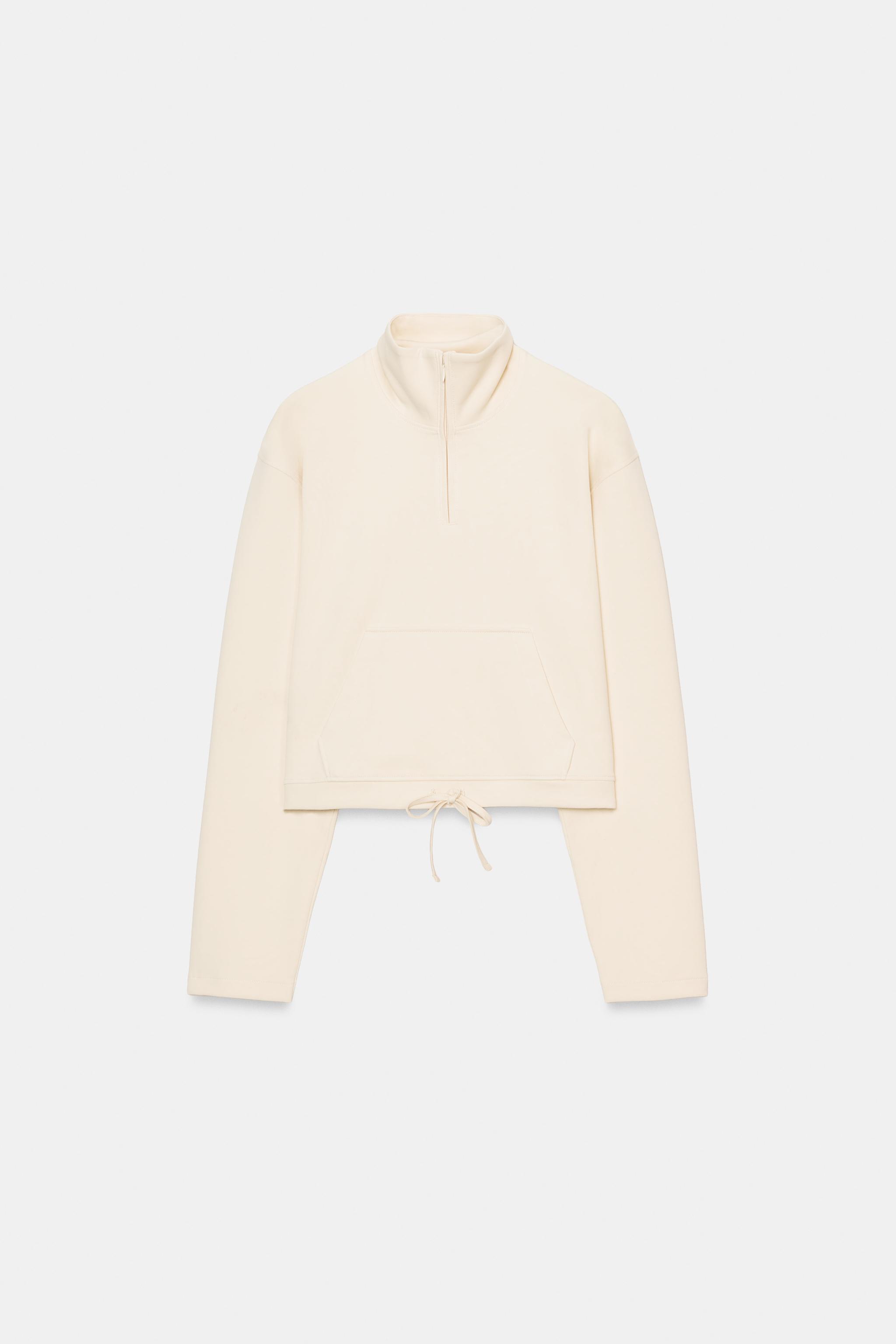 INTERLOCK POLO SWEATSHIRT