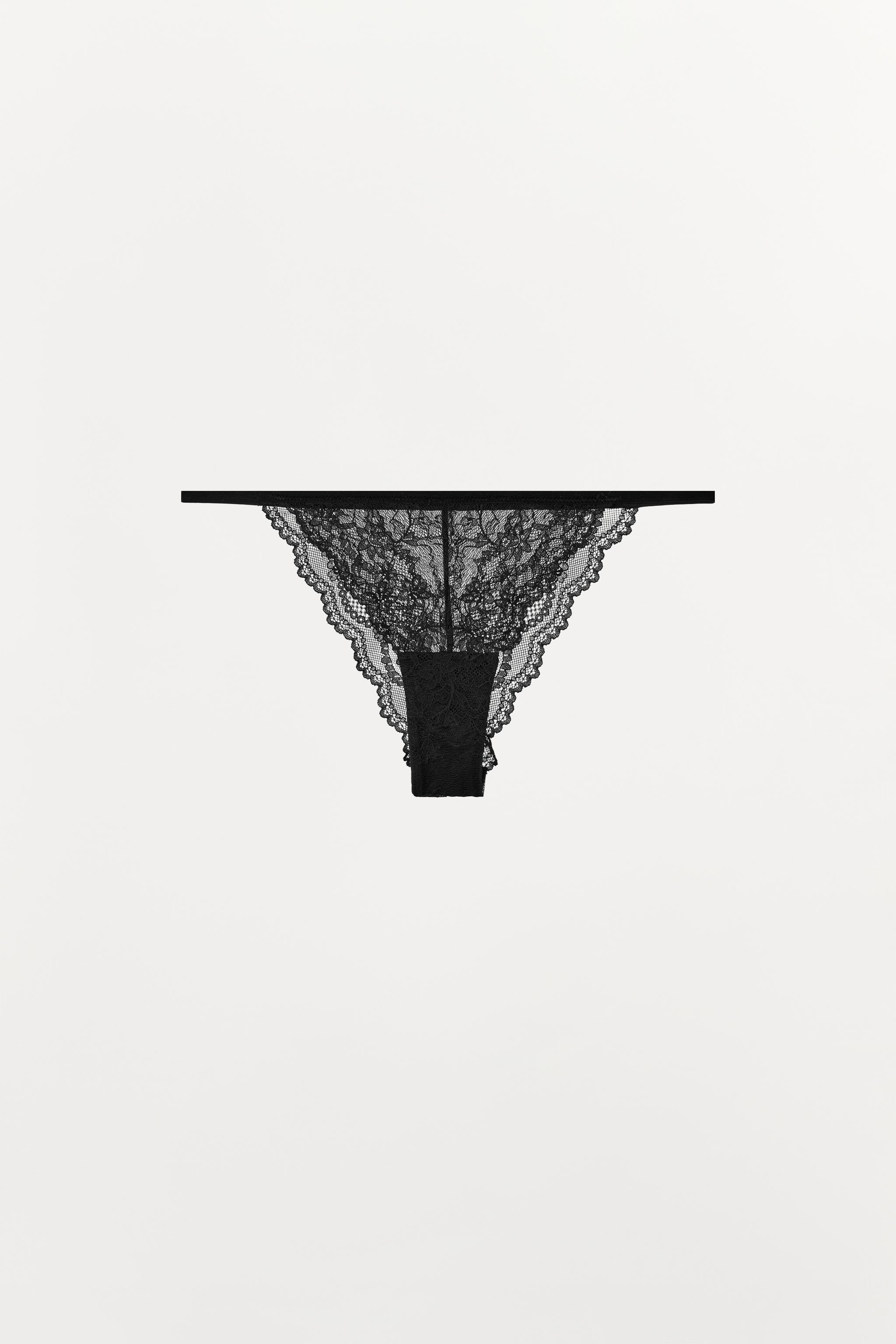 CULOTTE EN DENTELLE TAILLE VELVET