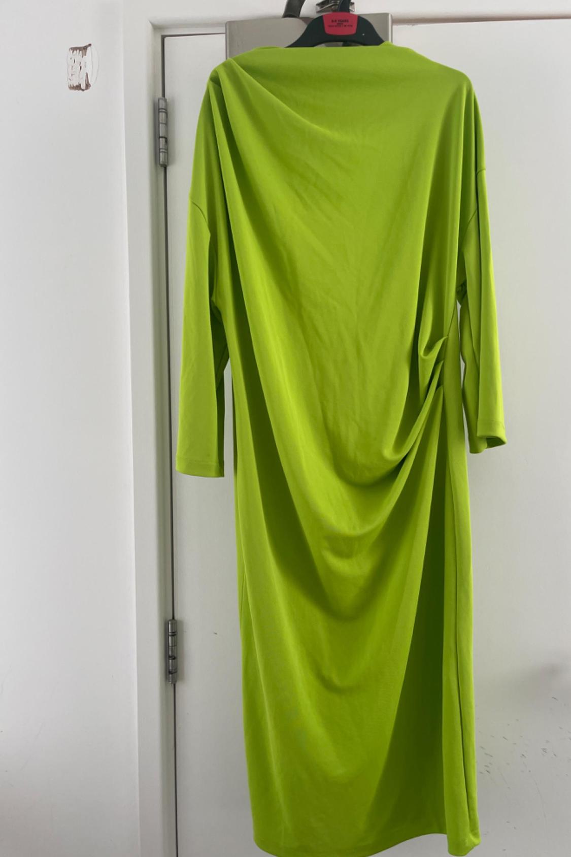 DRAPED DRESS