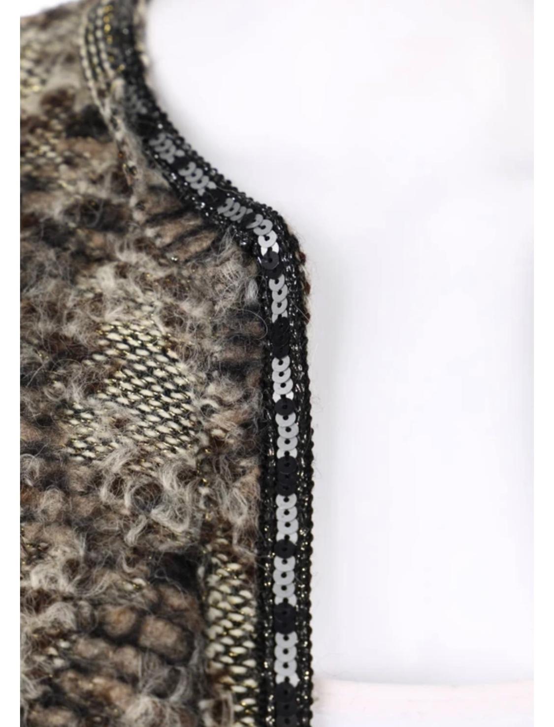SHORT TEXTURED WEAVE BLAZER - Image 4