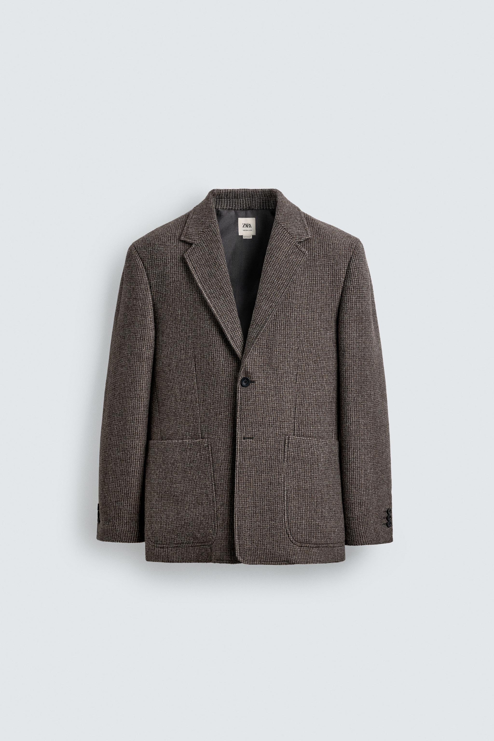 LIMITED EDITION 100% WOOL STRUCTURED BLAZER