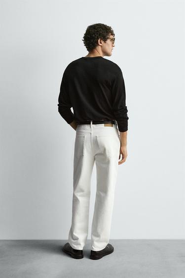 JEAN STRAIGHT ANKLE FIT - Blanc de Zara - Image 2