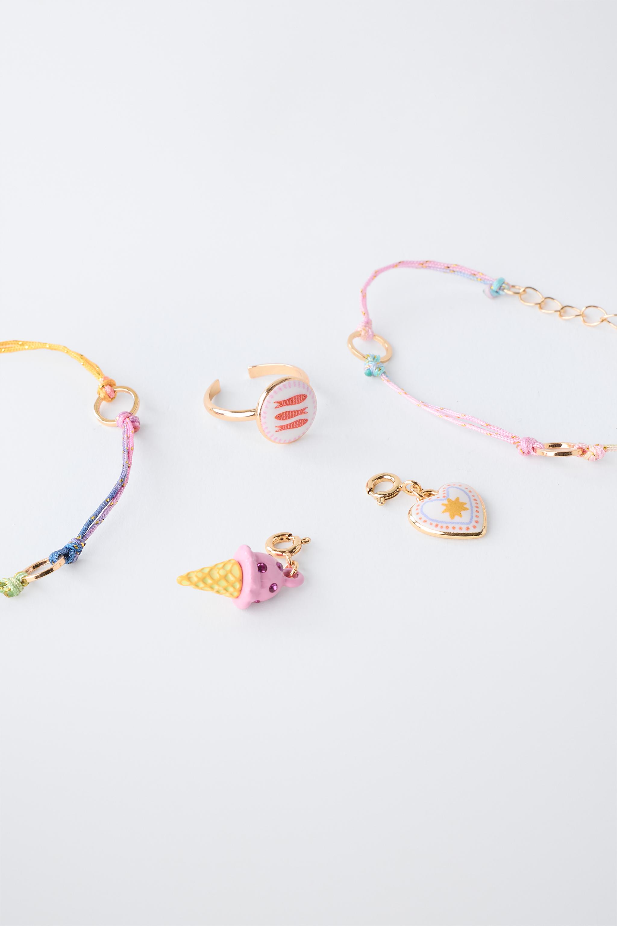 TWO-PACK OF INTERCHANGEABLE CHARM BRACELETS