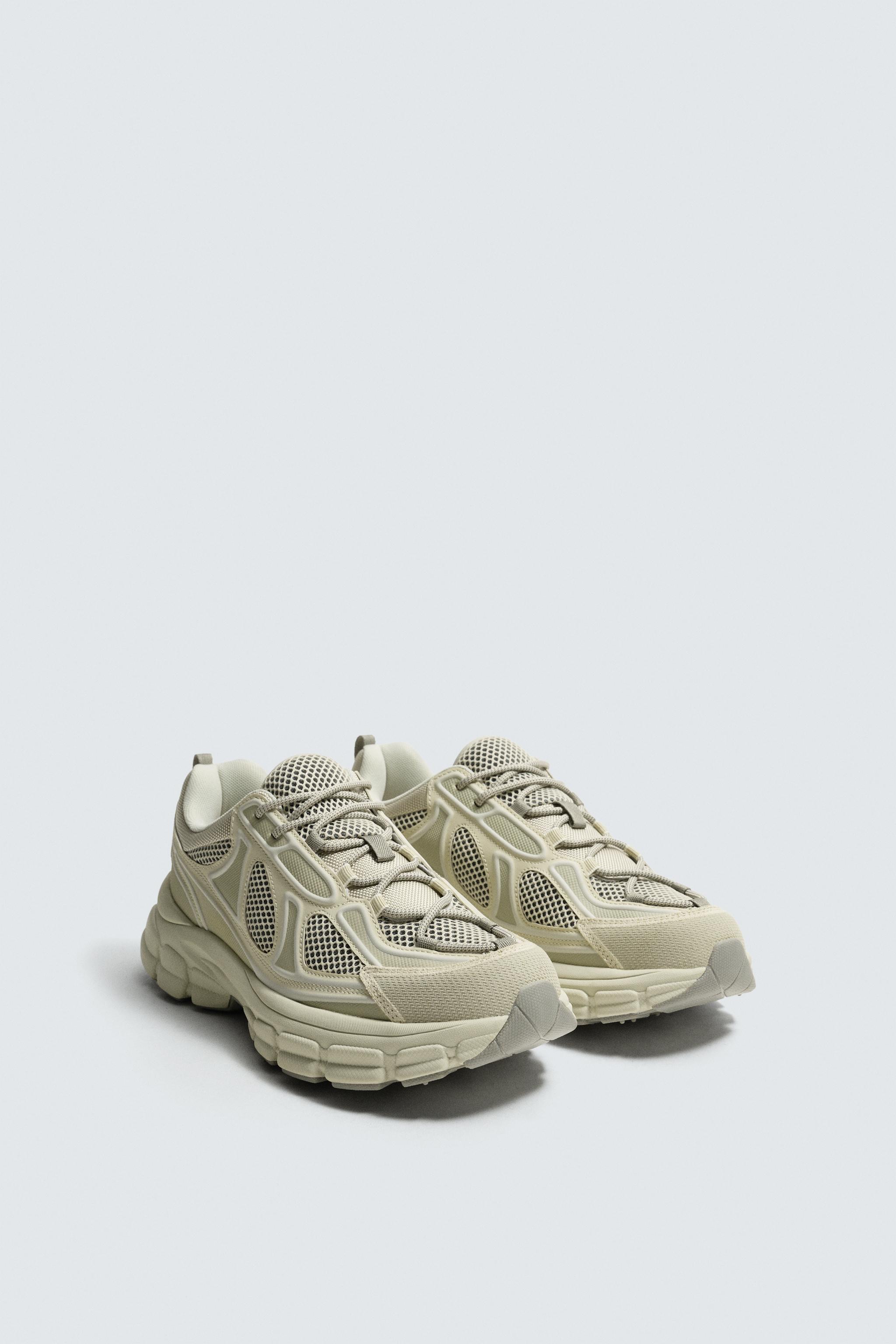 CHUNKY SOLE TRAINERS — White