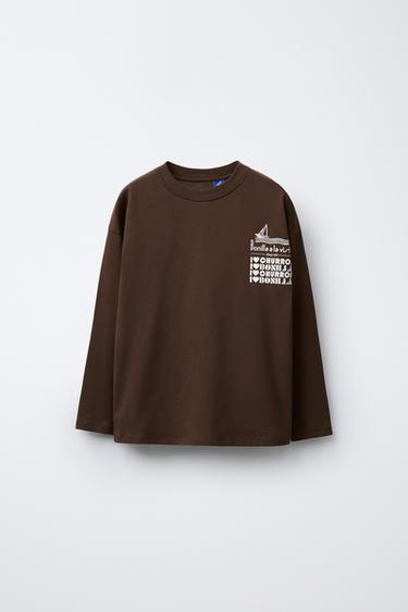 PRINTED T-SHIRT BONILLA A LA VISTA ® X ZARA - Ecru by Zara - Image 0