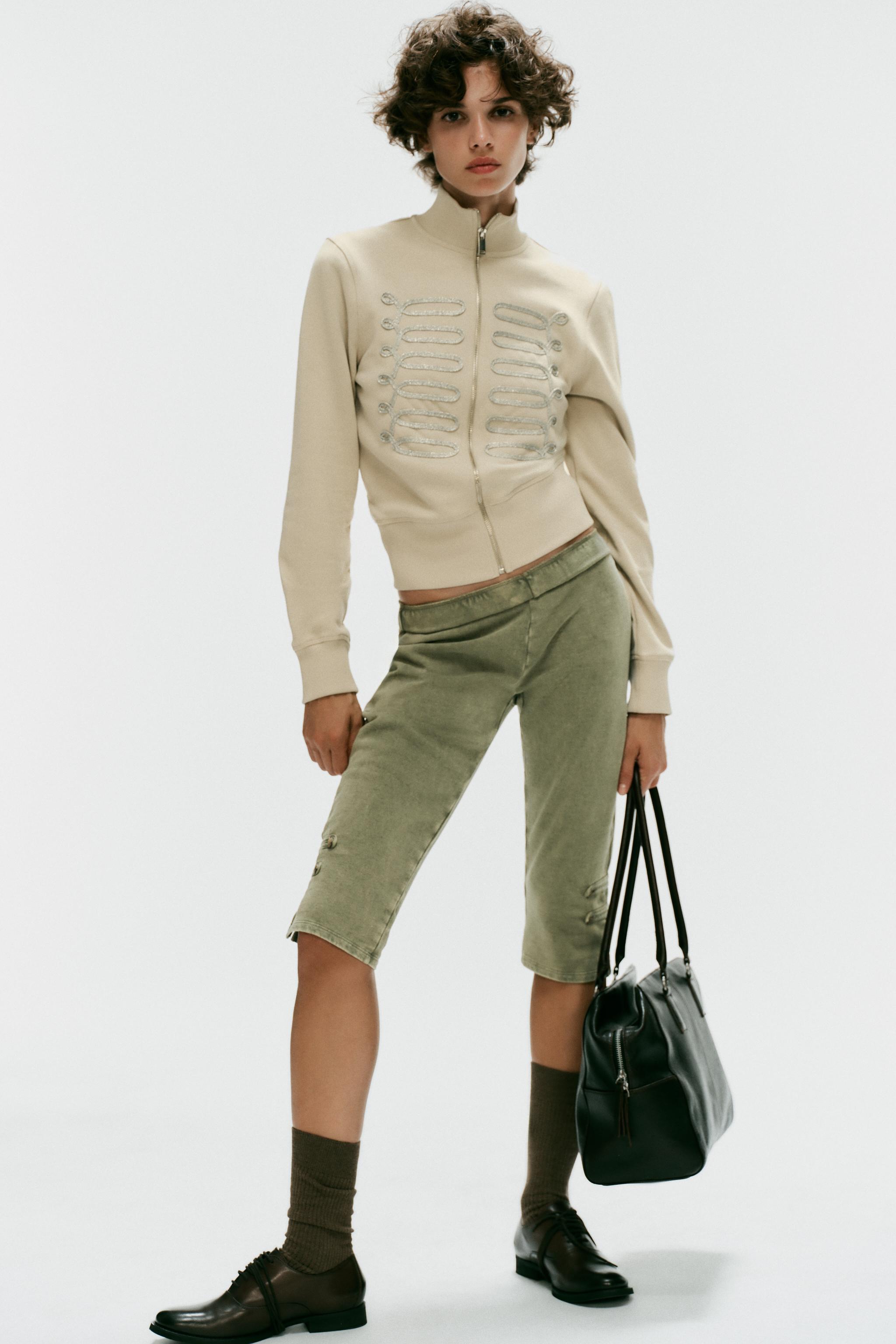 FROG FASTENING CAPRI PANTS