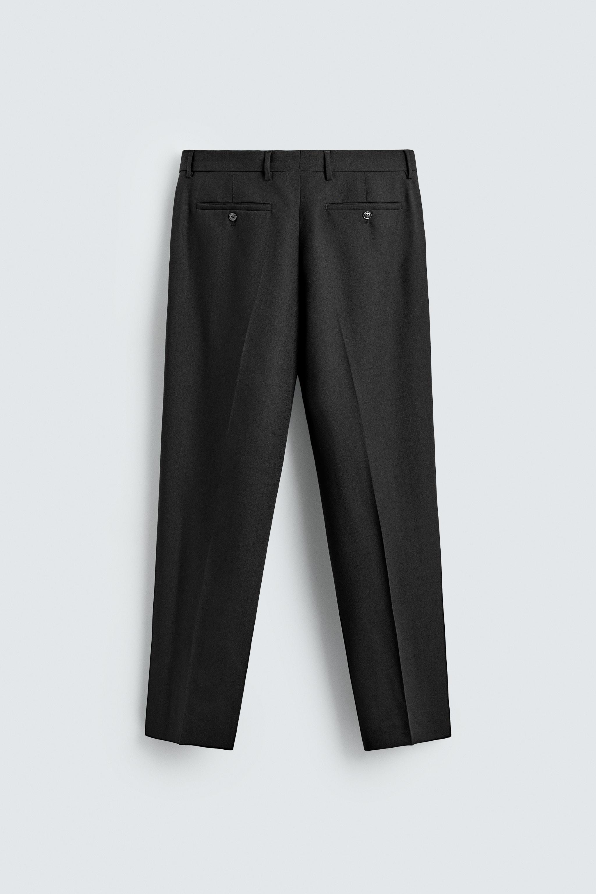 PANTALON DE COSTUME 100 % LAINE