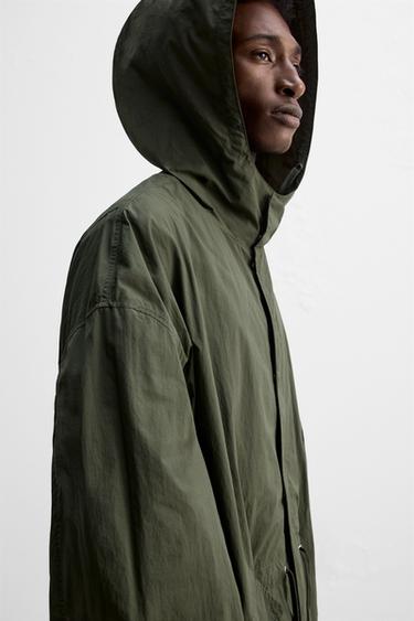 PARKA TECHNIQUE OVERSIZE FIT - Kaki de Zara - Image 6