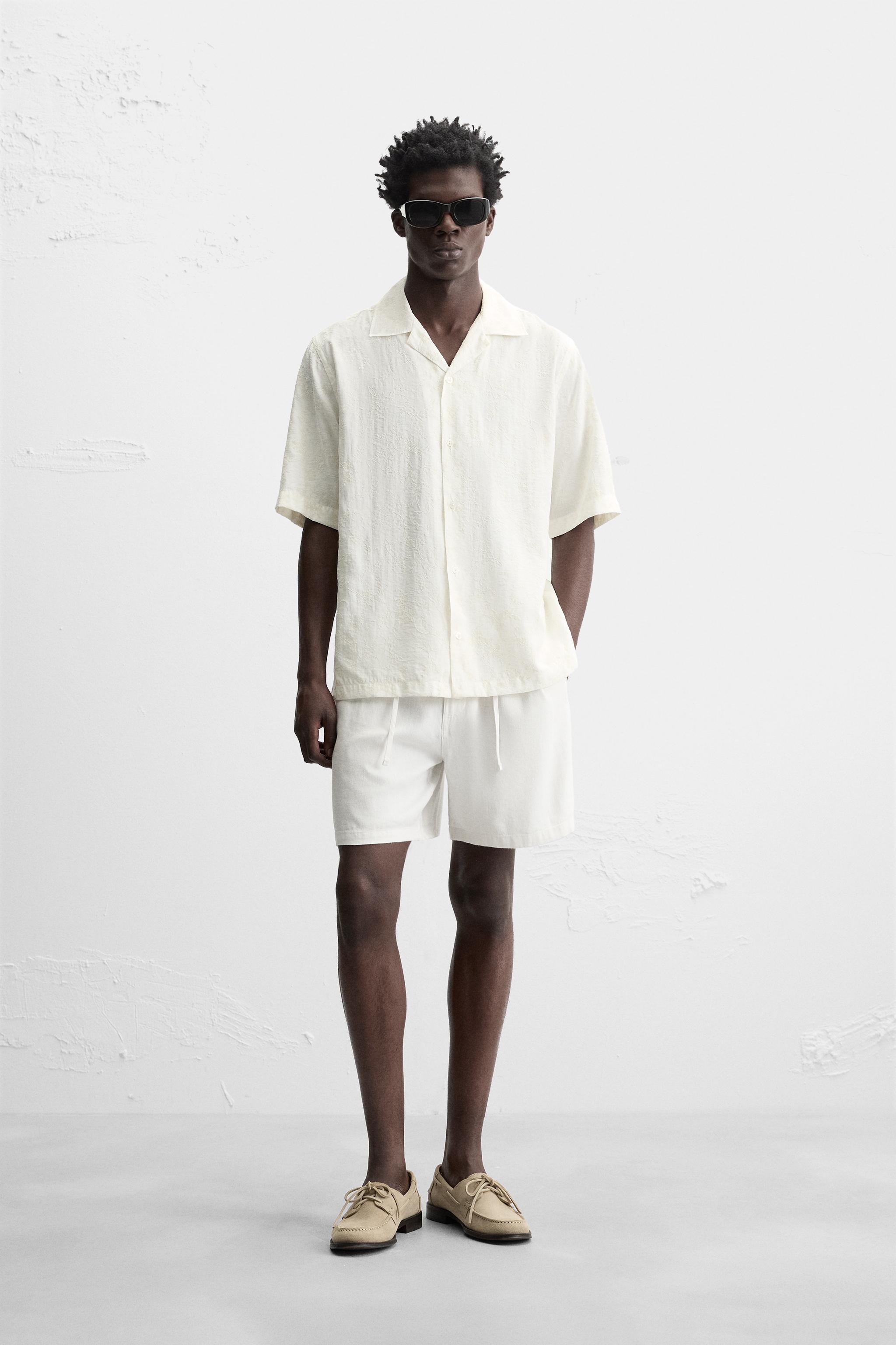 ZARA MACRAMÉ DRESS WITH EMBROIDERY LIMITED EDITION BEIGE