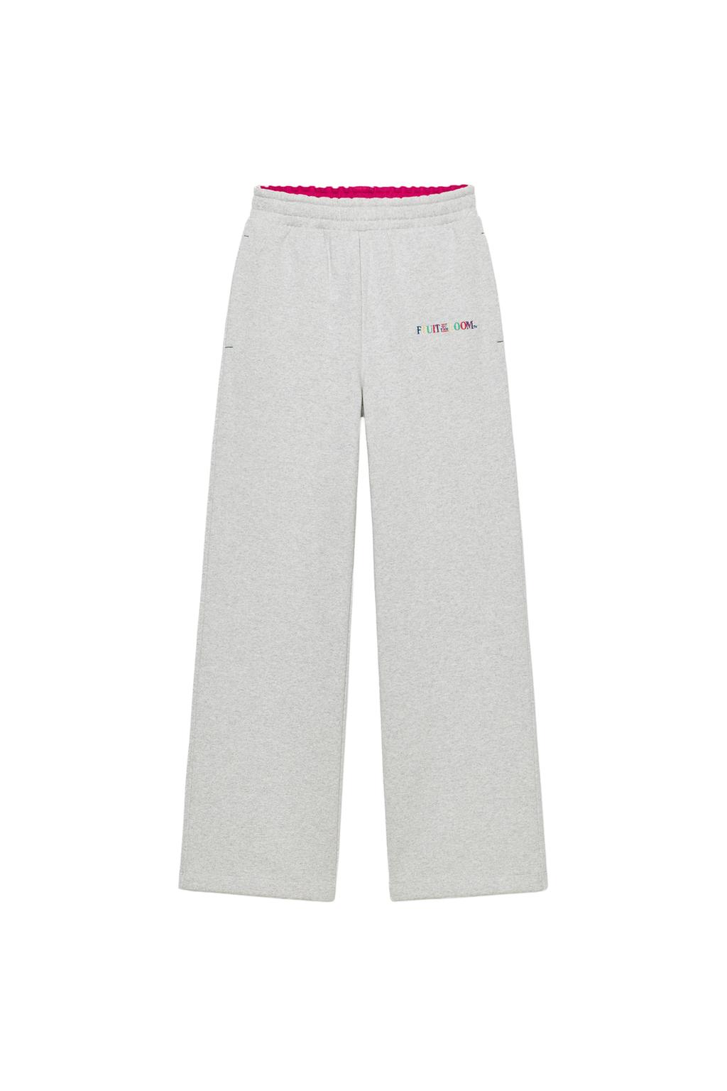 Fruit Of The Loom™ Jogging Trousers - Grey Marl by Zara