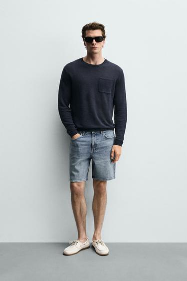 BERMUDA DENIM CORTE REGULAR