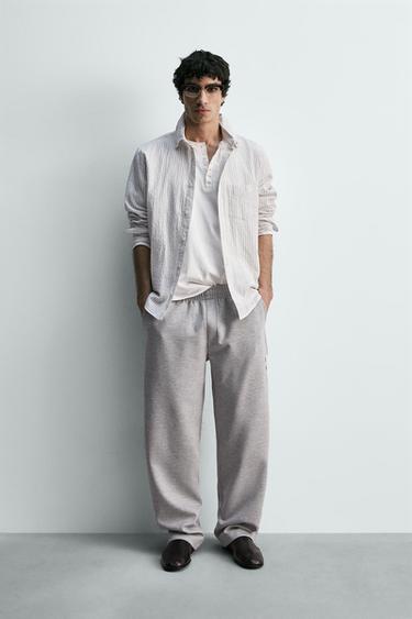 STRIPED SHIRT WITH POCKET - striped by Zara - Image 0