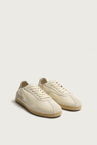 LTHR TRNRS - Vert kaki de Zara