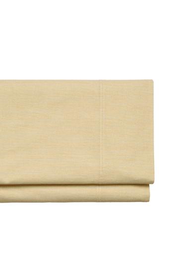 STRIPED FLAT SHEET - Yellow by Zara