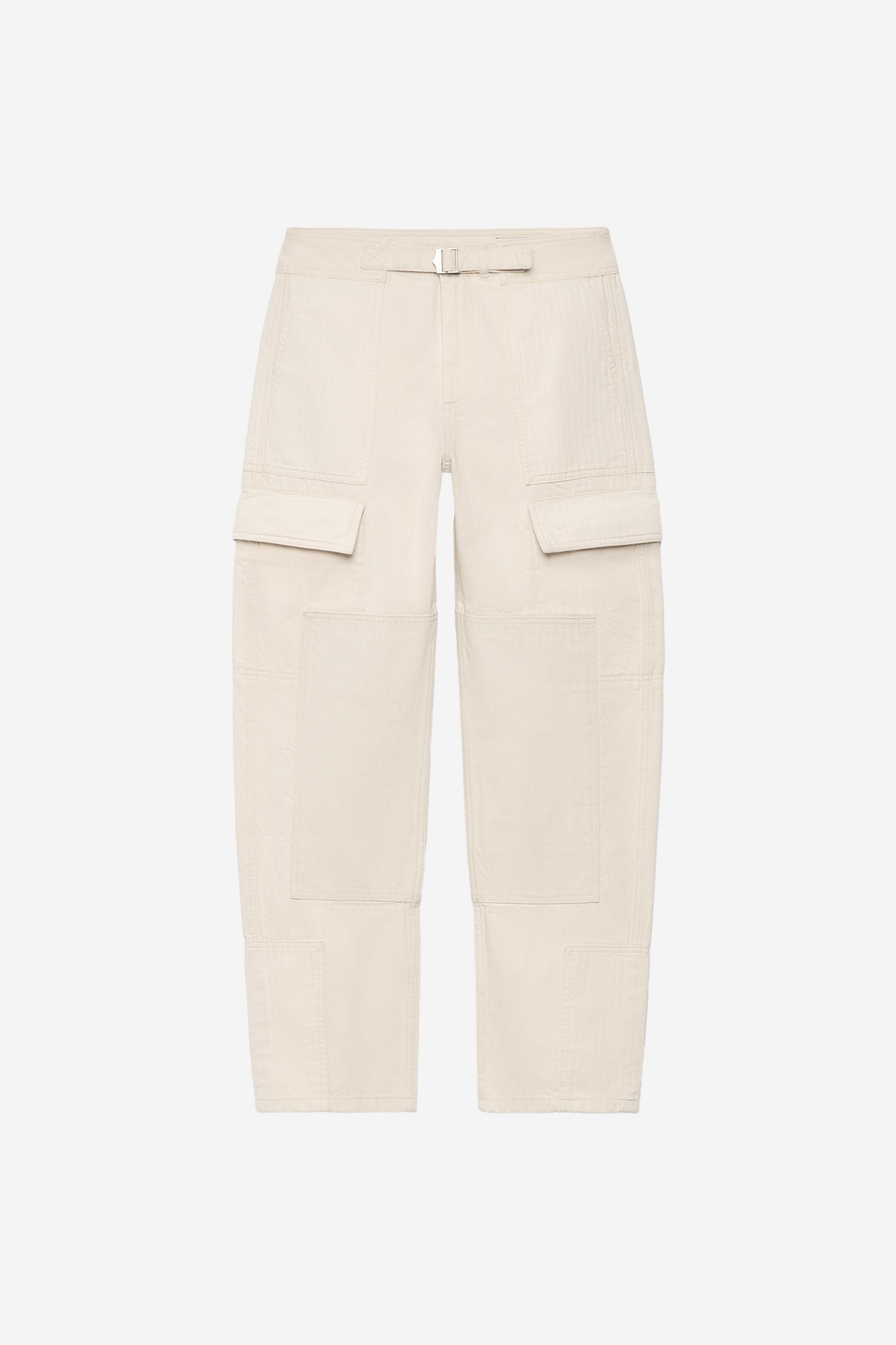 PATCHWORK PANTS - THE ITEM ZARA WOMAN