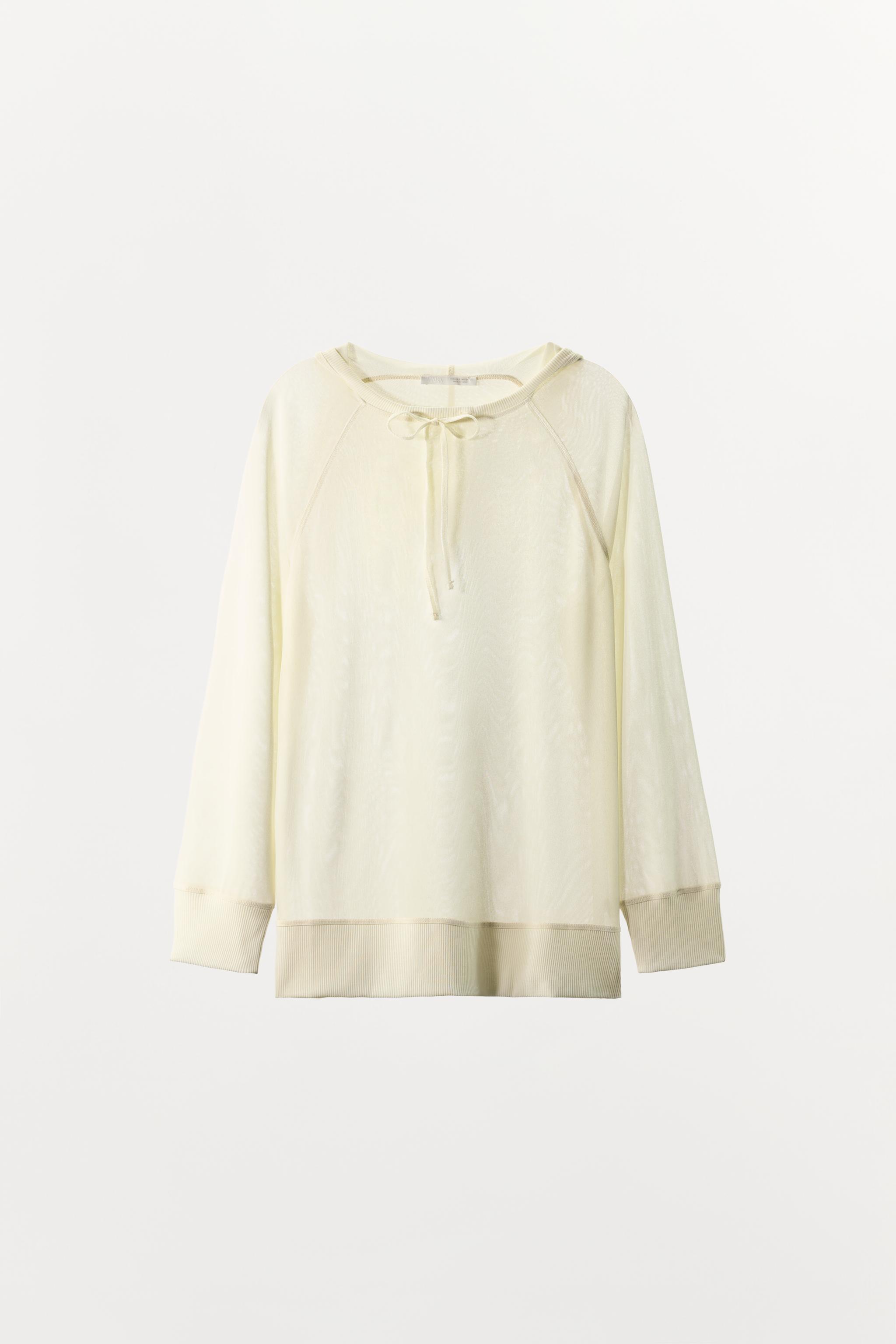 SWEAT FLUIDE SEMI-TRANSPARENT
