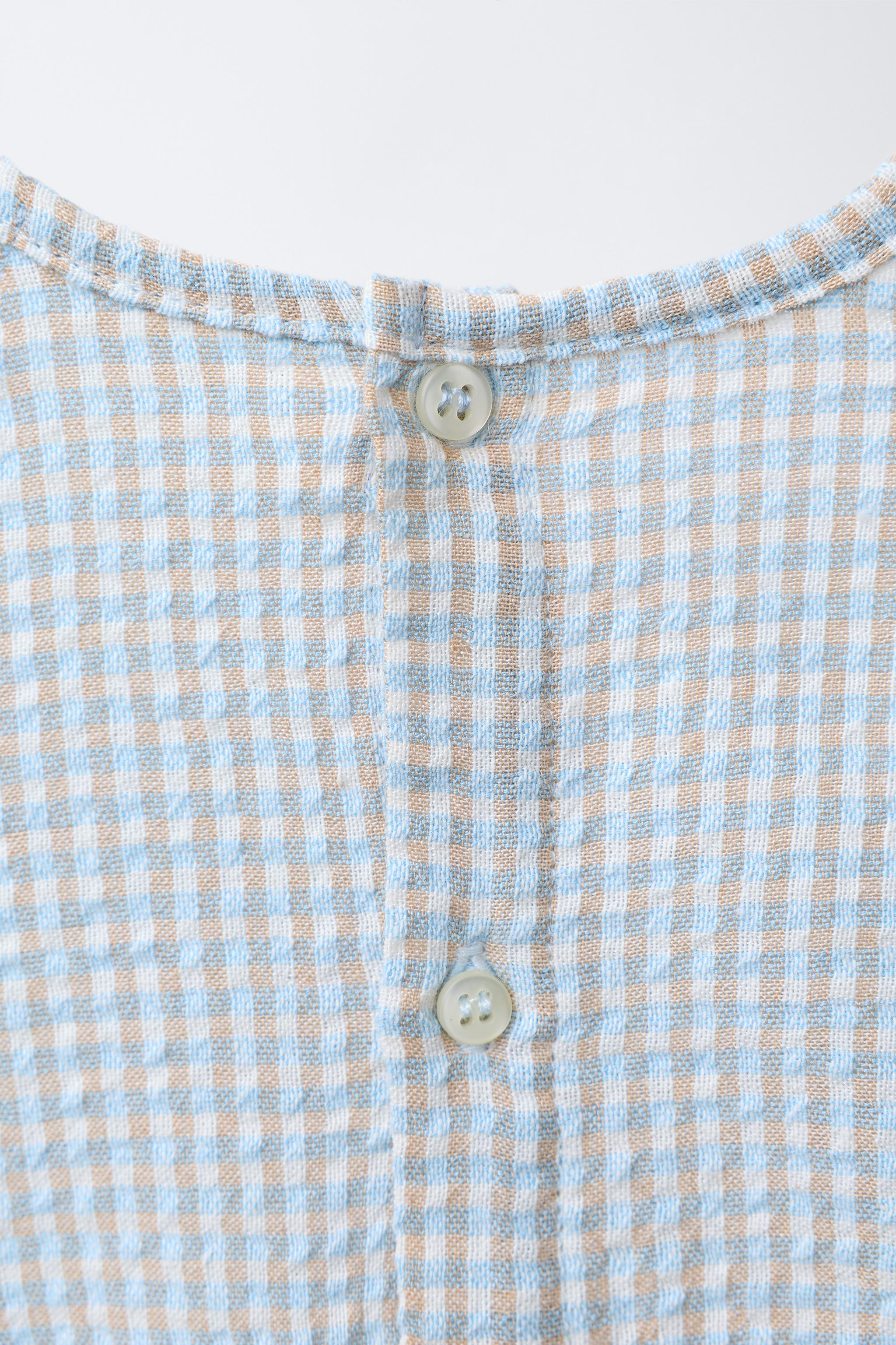 CHEMISE TEXTURÉE À CARREAUX
